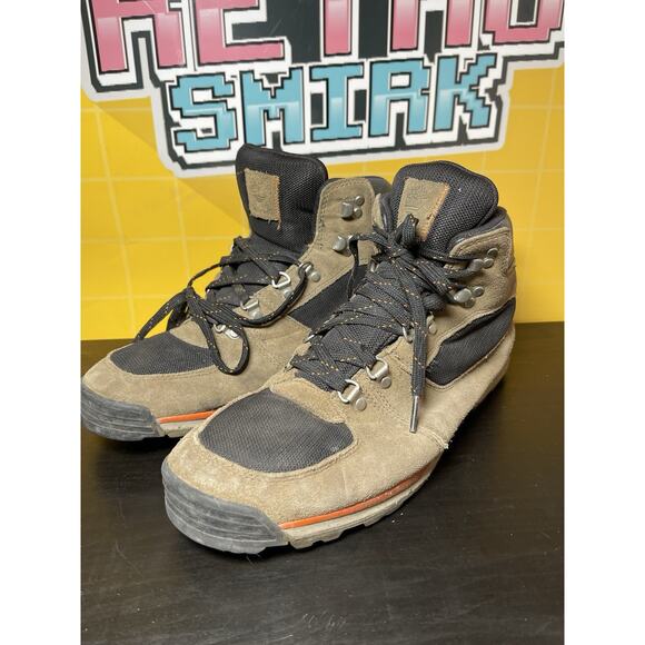 Timberland Mens 11.5 Scramble Mid Hiking Boots 2217R Brown and Black Gripstick main image 5
